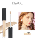 Derol Silky Flawless Concealer Corrects, Lightweight, Full Coverage, Long Lasting 6.5ml