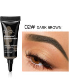 Eyebrow Pomade Waterproof, Tinted Brow Gel Cream with Brush, High-pigmented 24 Hour Wear, Smudge Proof &Sweat-proof, Super Creamy Eyebrow Pomade Filling & Shaping Brows