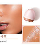 Velvet Long Lasting Matte Concealer Bright Foundation Cream with Makeup Sponge