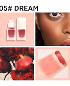 Derol Silky Liquid Blush for Cheeks & Lips 2-in-1 Makeup Face Blush 19ml