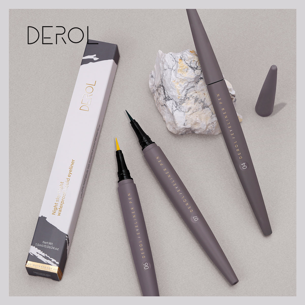 Derol Night Sky Long-Lasting Waterproof Liquid Eye Liner 1.5ml