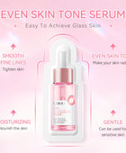 10 Packs Laikou Sakura Face Fluid Essence Moisturizing Skin Shining Cherry Blossom Hyaluronic Acid Serum Essence Shrink Pores Tightening Skin Face Solution