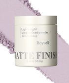 RoyueS Lightweight Ultra-refined Waterproof Loose Setting Powder, Finish Power 8g