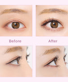 4D Silk Fiber Lash Mascara, 2 in 1 Thrive Mascara For Natural Lengthening And Thickening