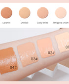 Velvet Long Lasting Matte Concealer Bright Foundation Cream with Makeup Sponge