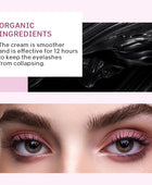 4D Silk Fiber Lash Mascara, 2 in 1 Thrive Mascara For Natural Lengthening And Thickening