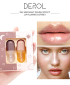 Derol Day and Night Double Effect Lip Plumper Coffret