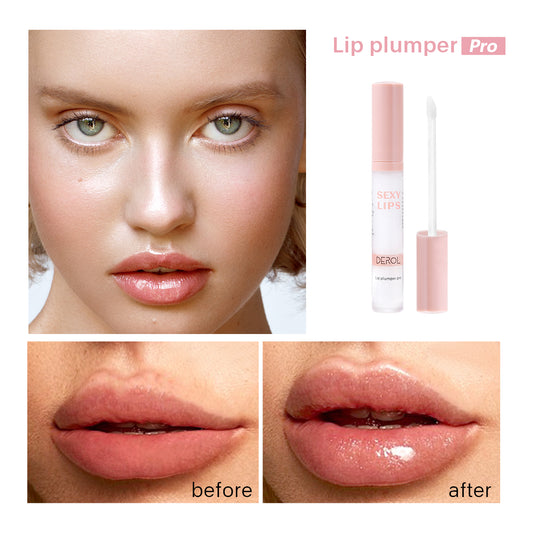 Lip Plumping Booster, Spicy Lip Lipstick, Lifter Gloss, Hydrating, Volumizes & High-Shine