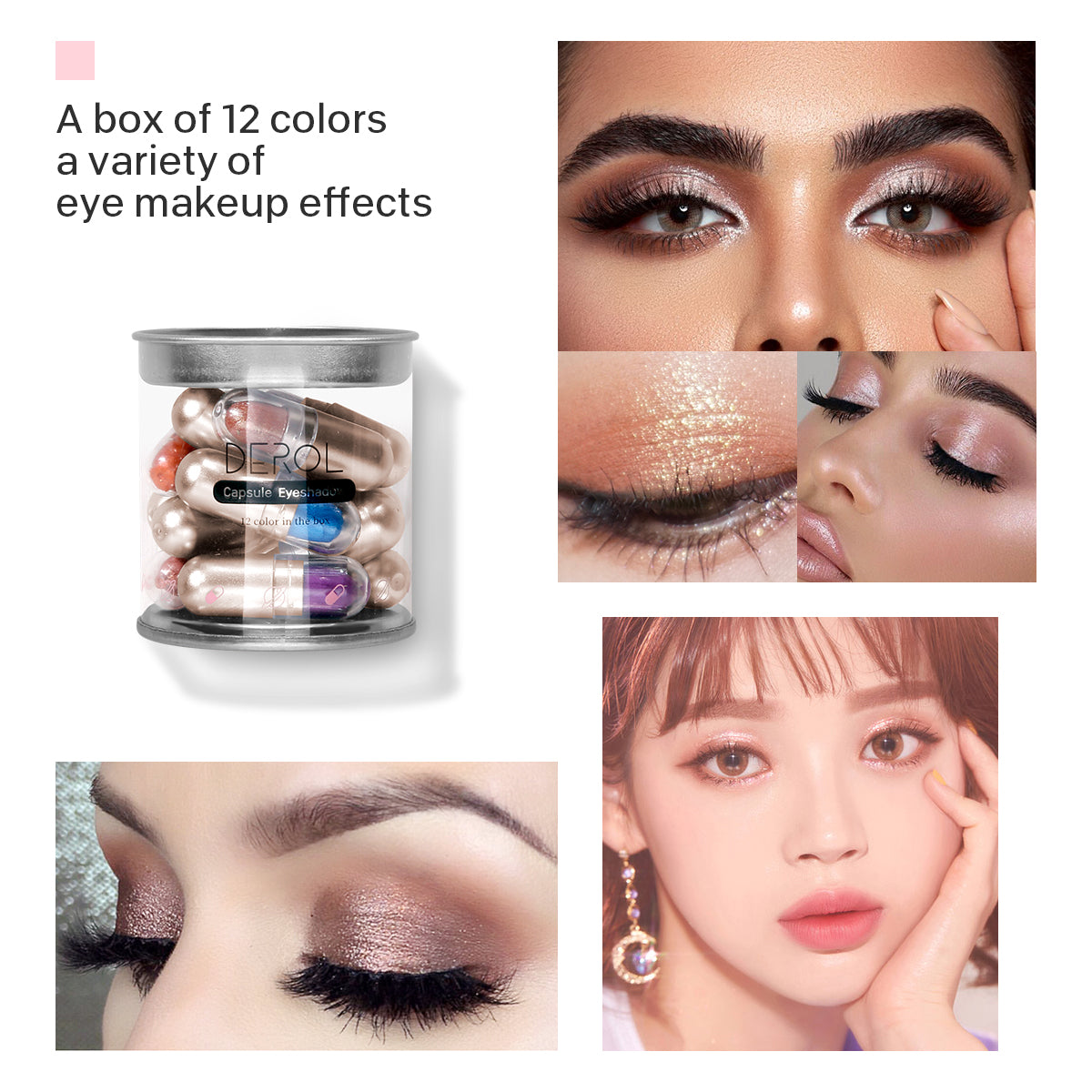 12 Color Master Capsule Diamond Eyeshadow