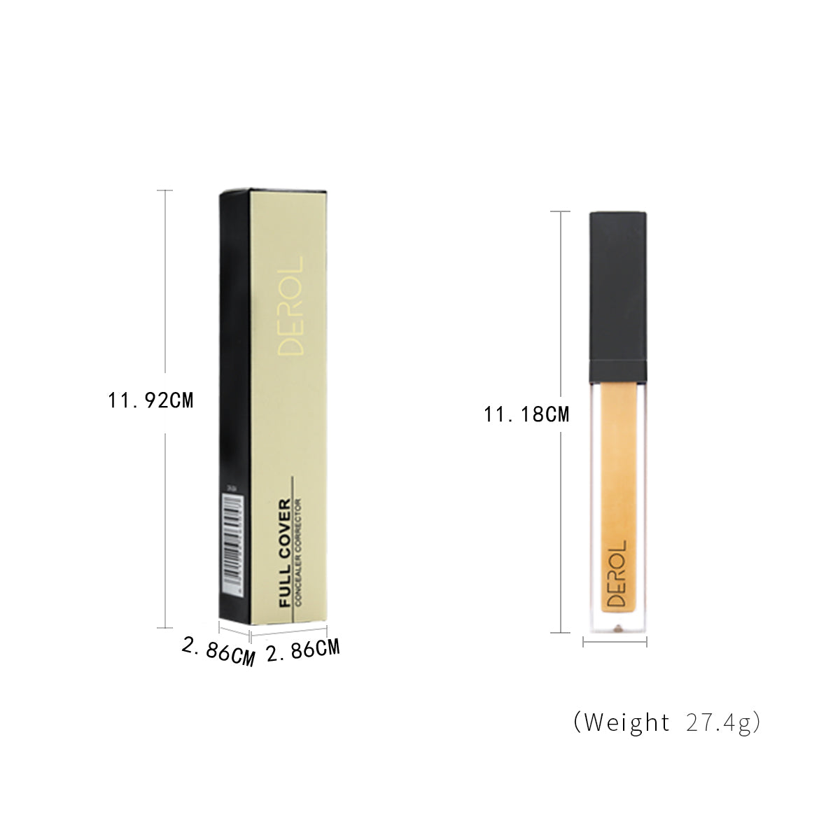 Derol Silky Flawless Concealer Corrects, Lightweight, Full Coverage, Long Lasting 6.5ml