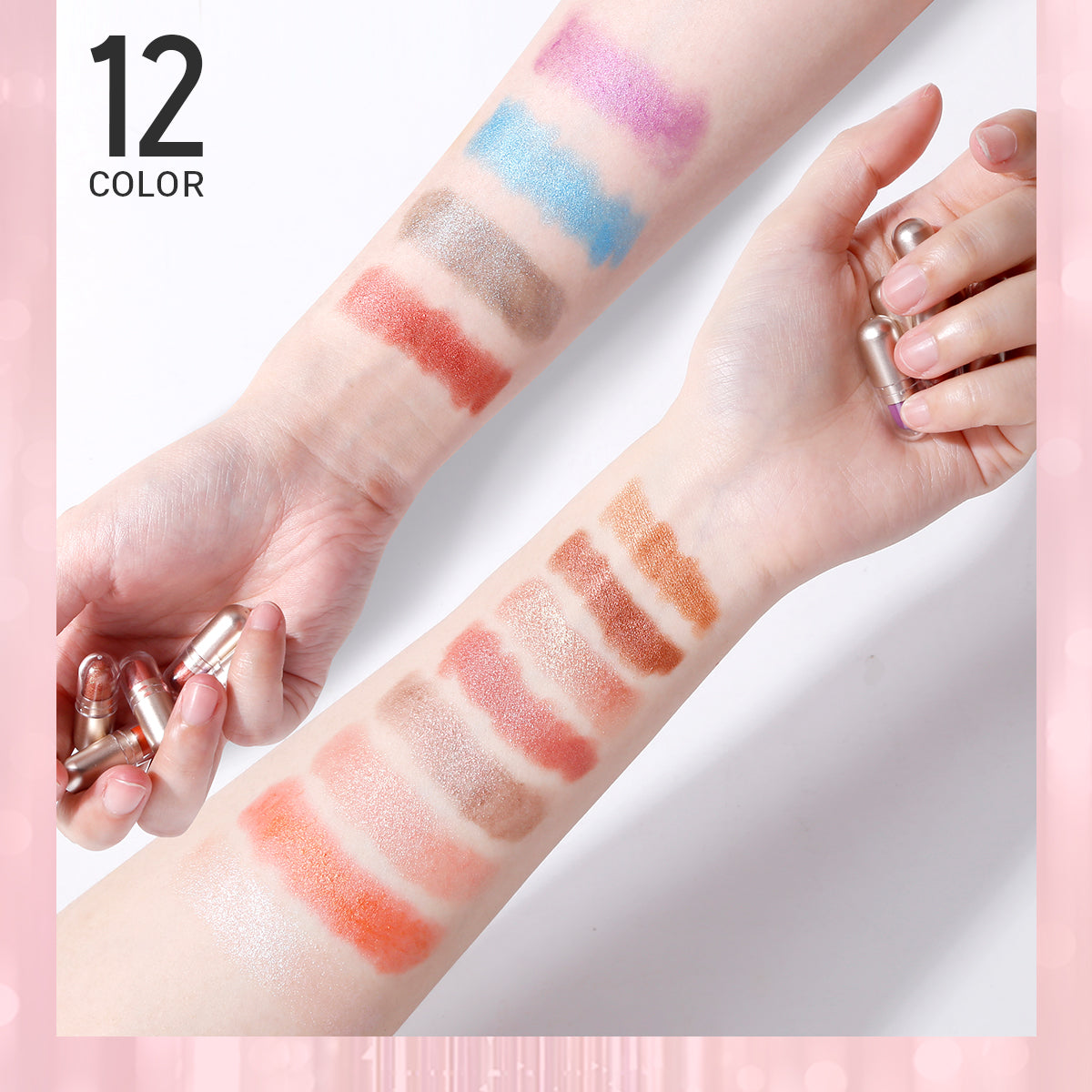 12 Color Master Capsule Diamond Eyeshadow