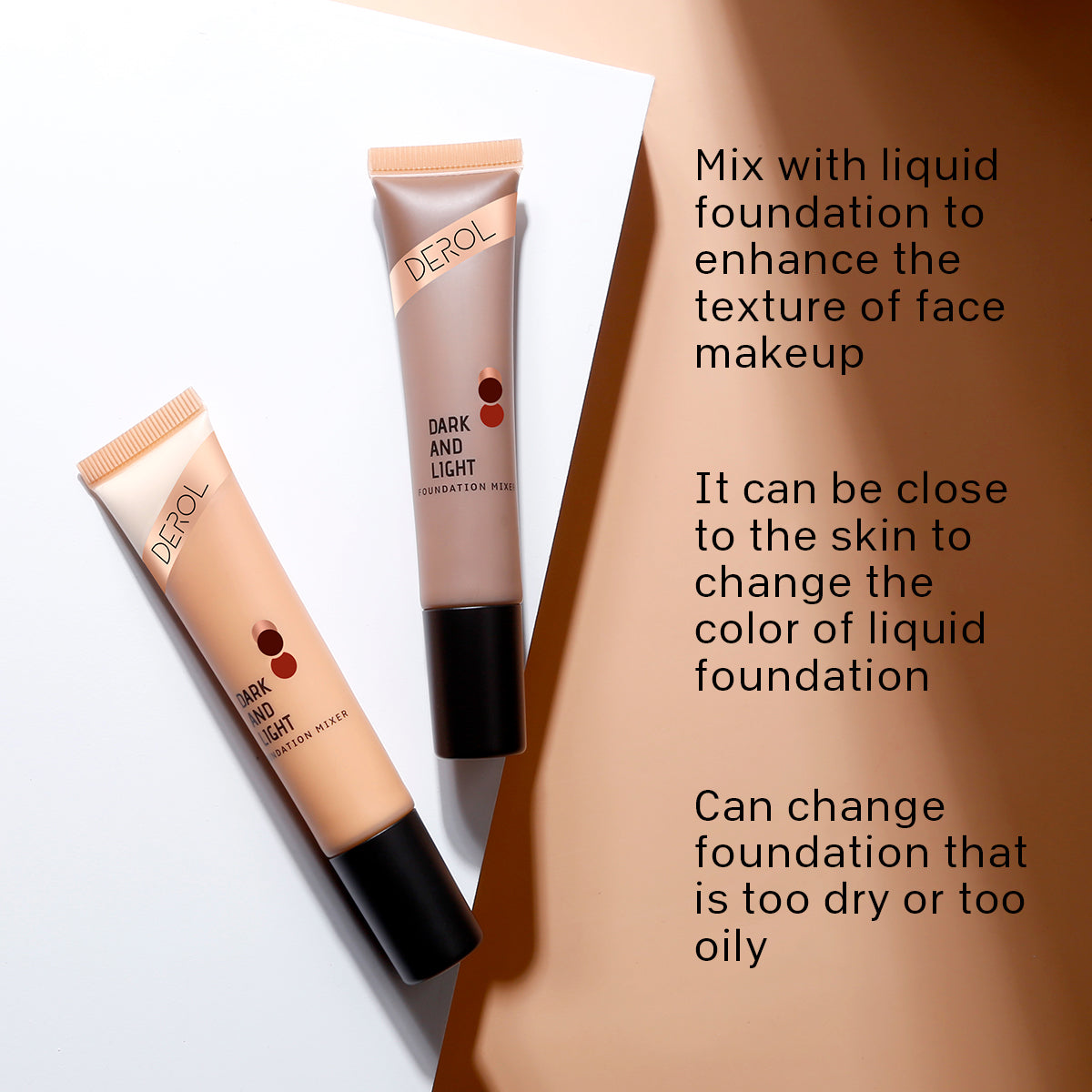 Derol Light and Shadow Foundation Mixer 15g