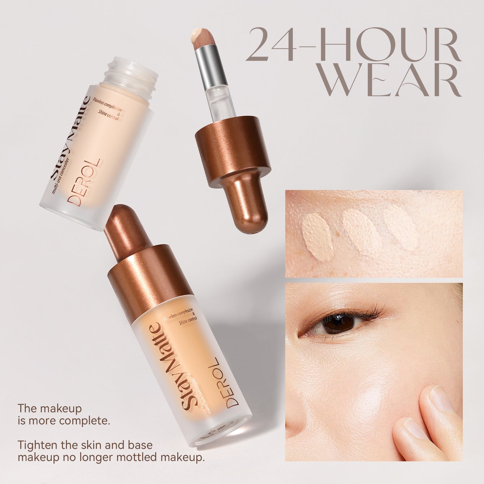 Derol Skin Mimicking Flawless Full Cover Concealer 3.5ml