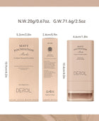 Derol All New Velvet Matte Foundation Stick with Built-In Foundation Brush 20g