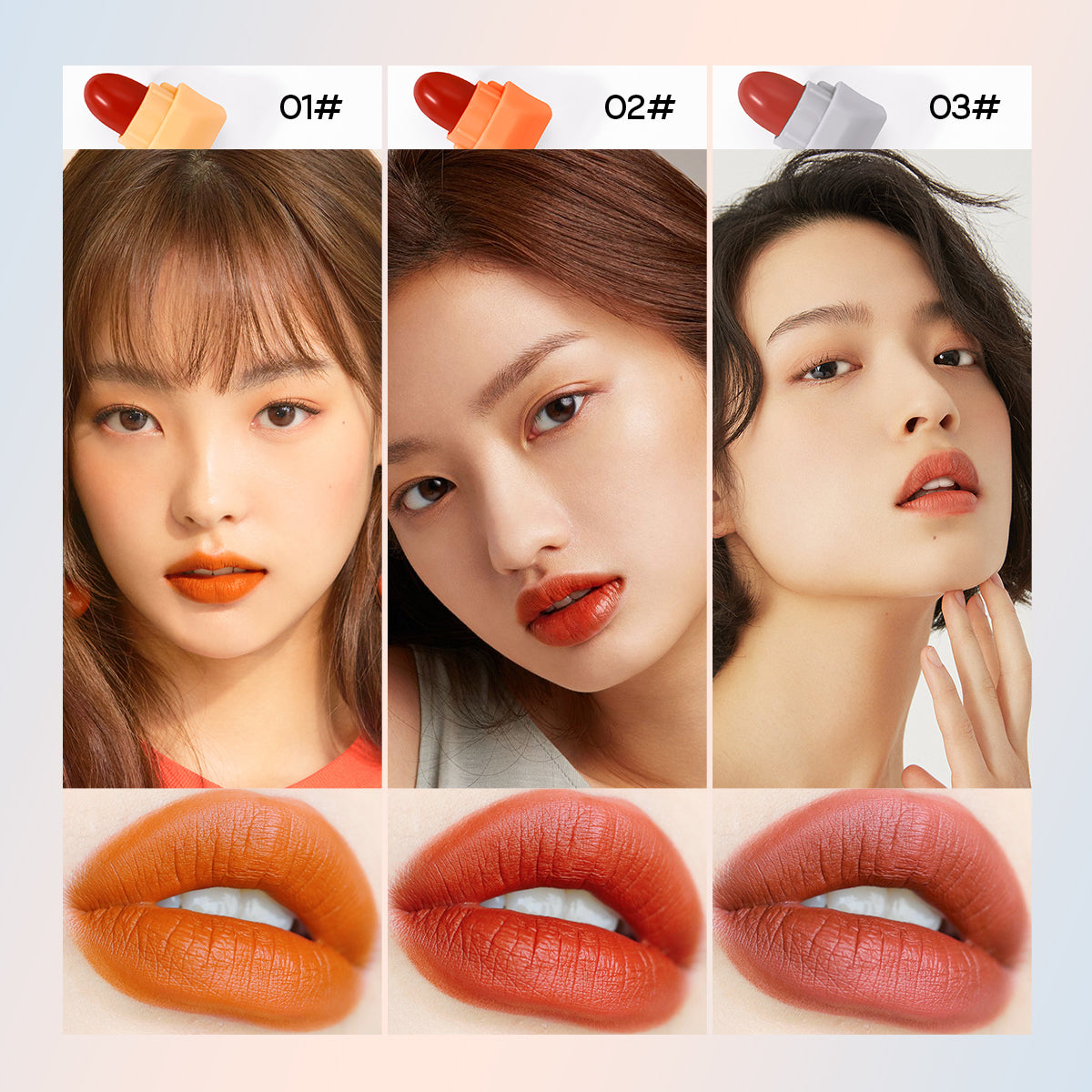 Little Monster Capsule Lipstick 8 Colors/set