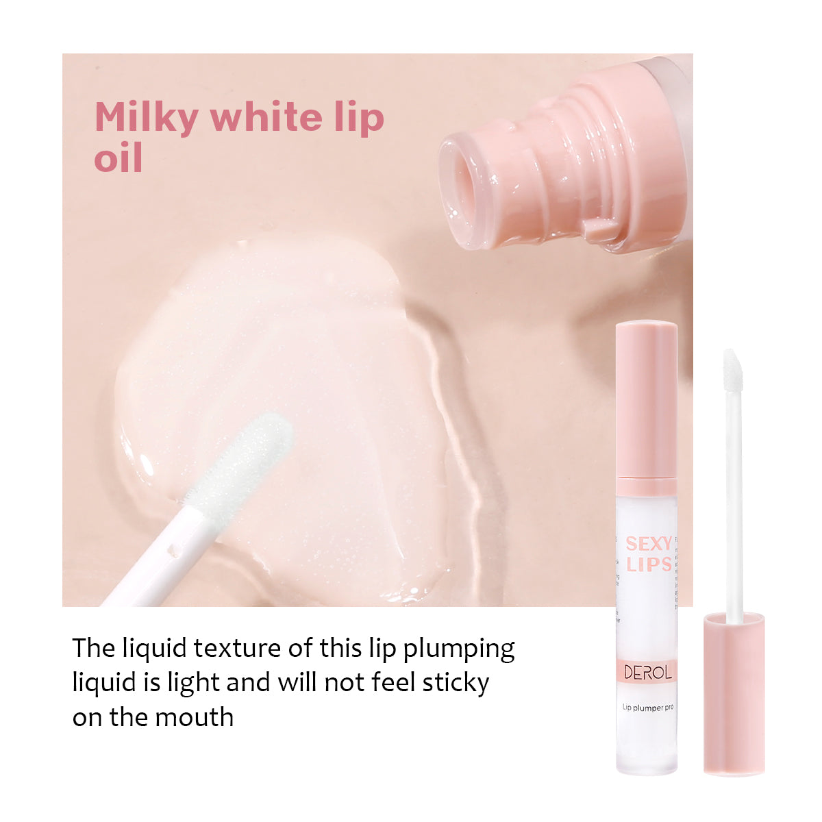 Lip Plumping Booster, Spicy Lip Lipstick, Lifter Gloss, Hydrating, Volumizes & High-Shine