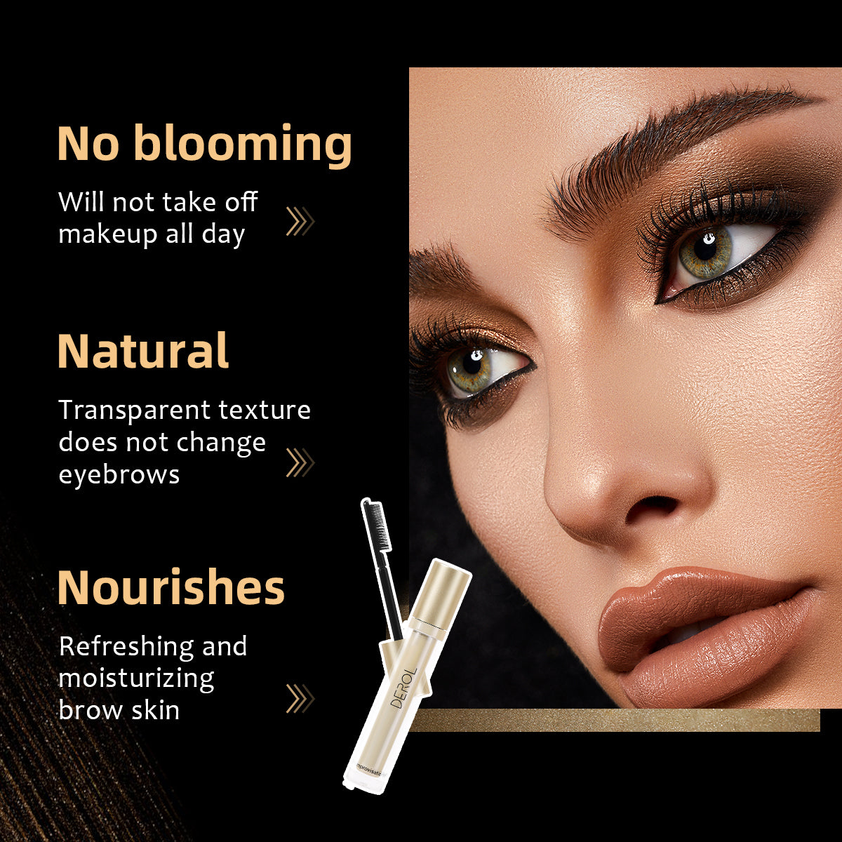 Clear Eyebrow Setting Gel,Waterproof And Sweat-Proof Eyebrow Repair Liquid Brows Styling Beauty Salon Home Use Makeup