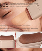 Derol All New Velvet Matte Foundation Stick with Built-In Foundation Brush 20g