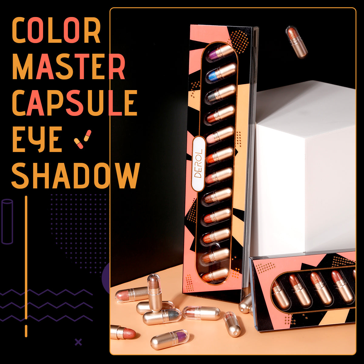 12 Color Master Capsule Diamond Eyeshadow