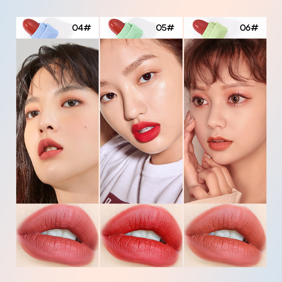 Little Monster Capsule Lipstick 8 Colors/set