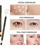 Multi-Use Highlighter & Concealer Pencil, Waterproof Under Eye Concealer for Dark Circles, Blemishes, Aging Spots, Acne and Freckles