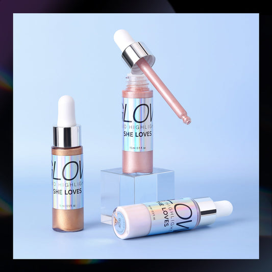 SHELOVES Crystal Liquid Highlighter Drops 40.5g