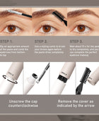 Derol Wild Beauty Waterproof Brow Shaping Sculpt With 2 Brushes,Eye Brow Shaping Wax for Lift & Lamination of Brows 9ml