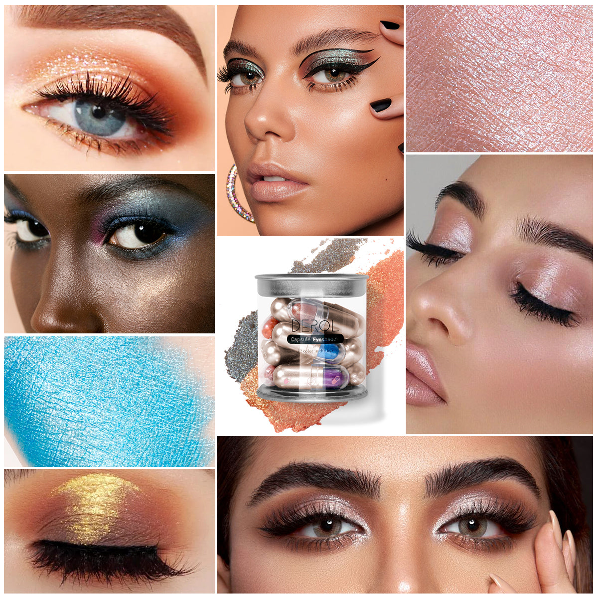 12 Color Master Capsule Diamond Eyeshadow