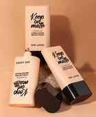 SHELOVES Flawless Matte Liquid Foundation, Long-Lasting & Buildable 30ml